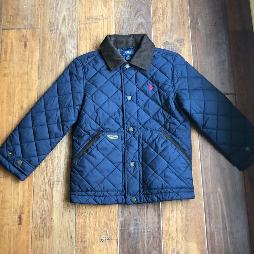NWOT Ralph Lauren boys quilted jacket, 8